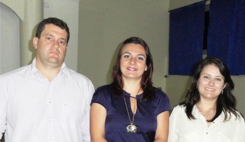 Antonio, Presidente da CIPA, Daniele e Carolina.